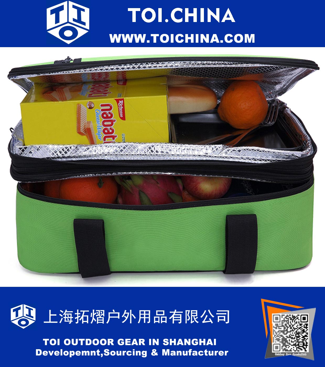 Insulated Double Casserole Carrier Thermal Lunch Tote for Potluck Parties, Picnic, Beach - Fits 9 Insulated Double Casserole Carrier Thermal Lunch Tote for Potluck Parties, Picnic, Beach - Fits 9