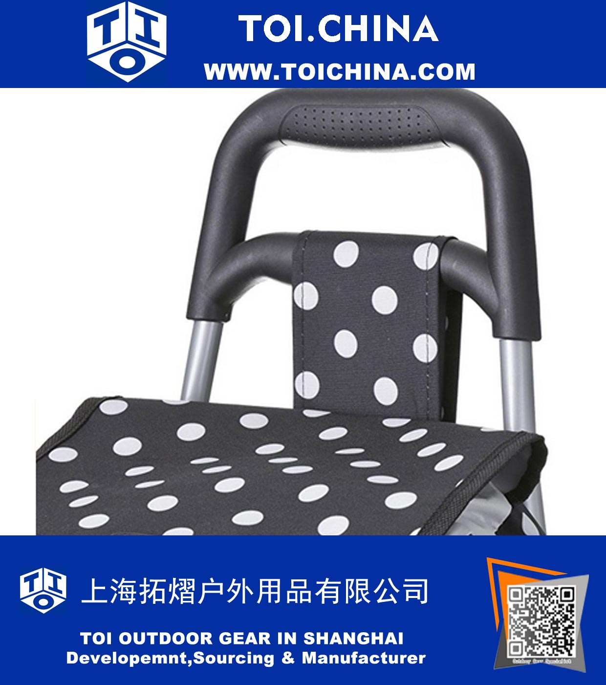 Lightweight Wheeled Shopping Trolley