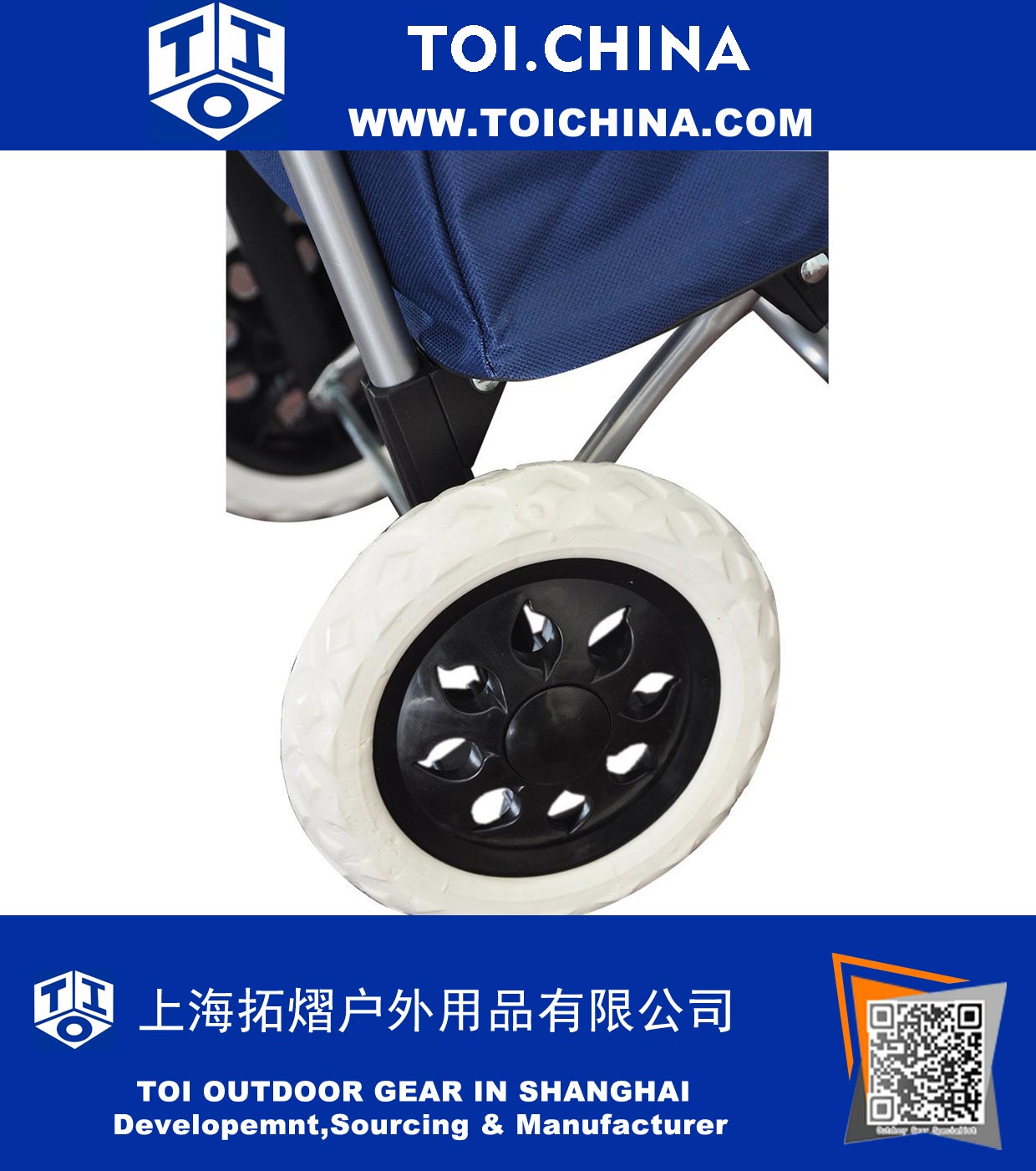 Lightweight Folding Laundry, Shopping, Grocery, Utility Trolley, Foldable Cart, Pull Cart with Wheels, Rolling Push Dolly with Tote