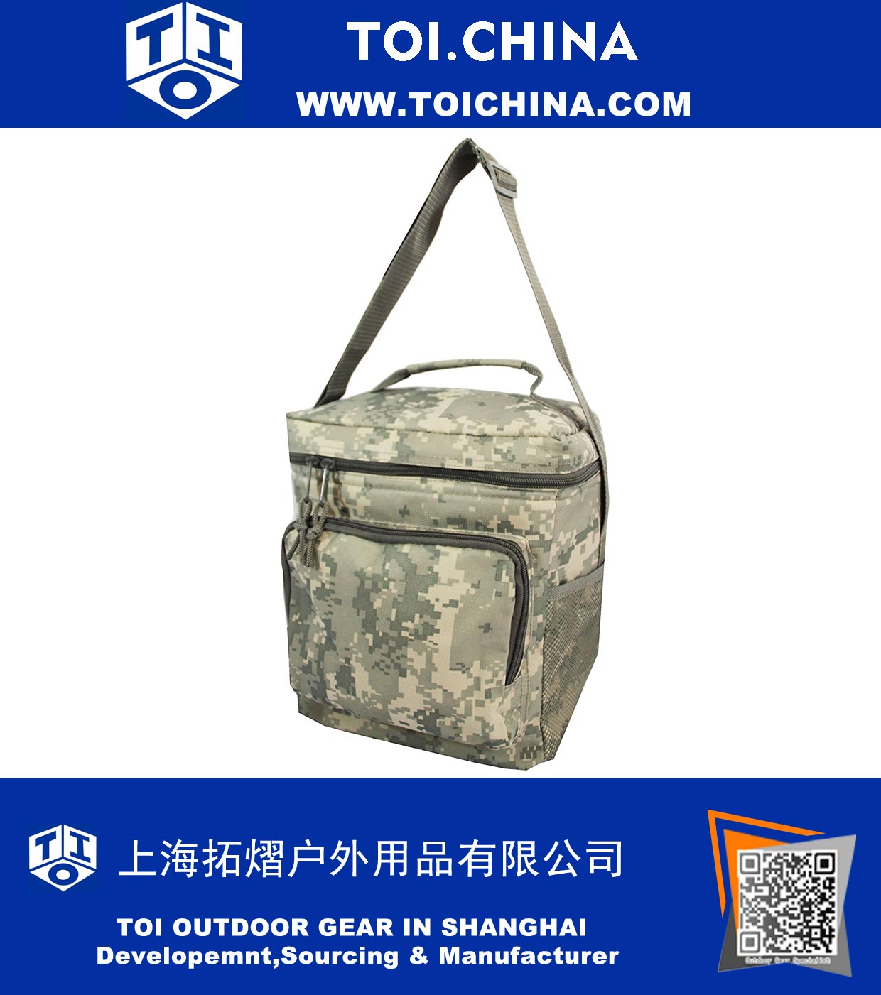 Insulated Cooler Tote Bag Camo Bag