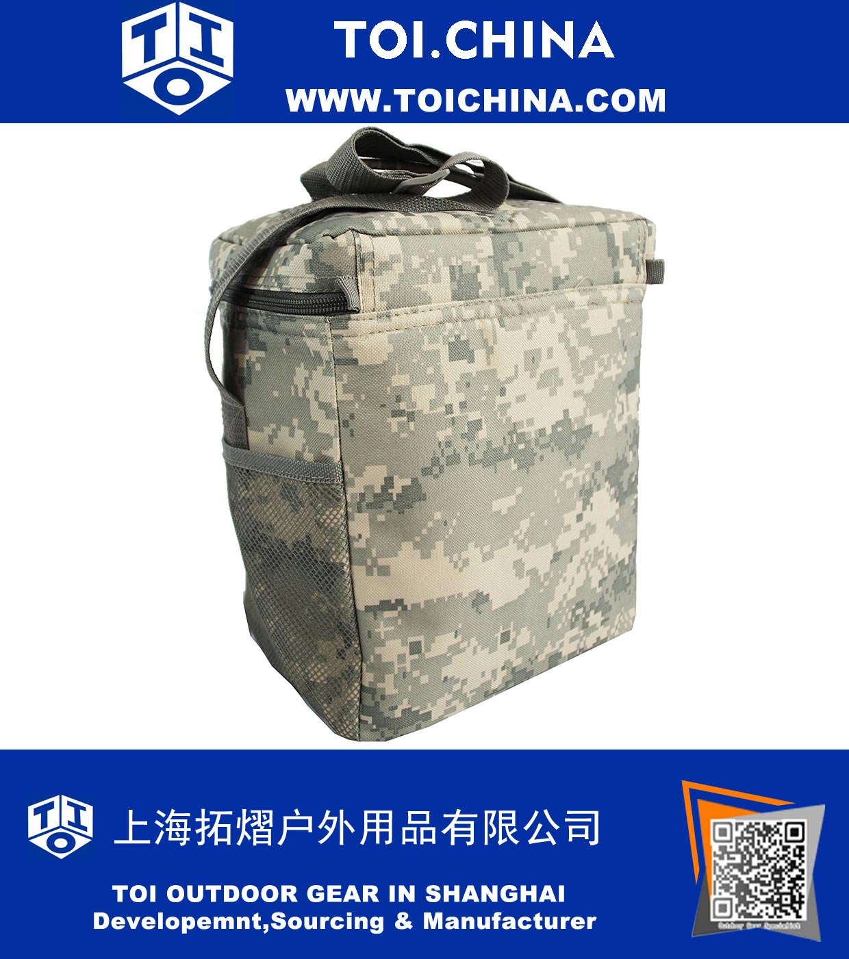 Insulated Cooler Tote Bag Camo Bag