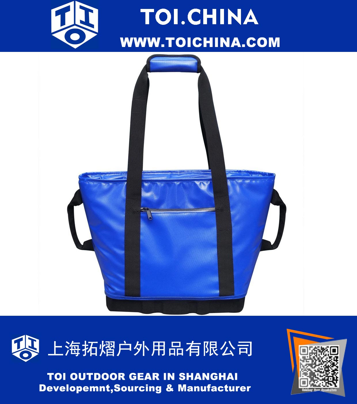 Outdoor Waterproof Vinyl Cooler Tote 