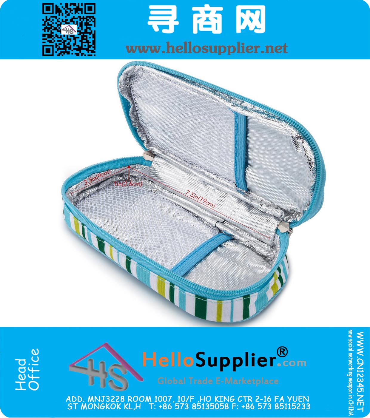 Portable Medical Travel Cooler Bag