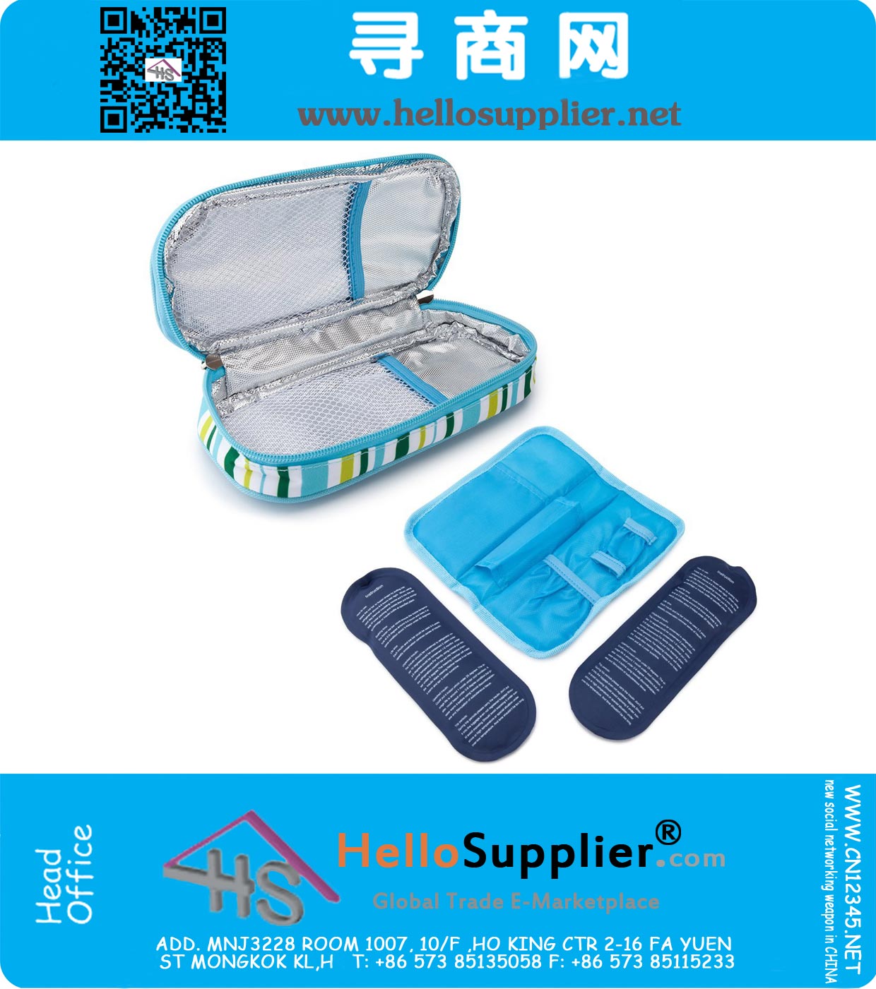 Portable Medical Travel Cooler Bag