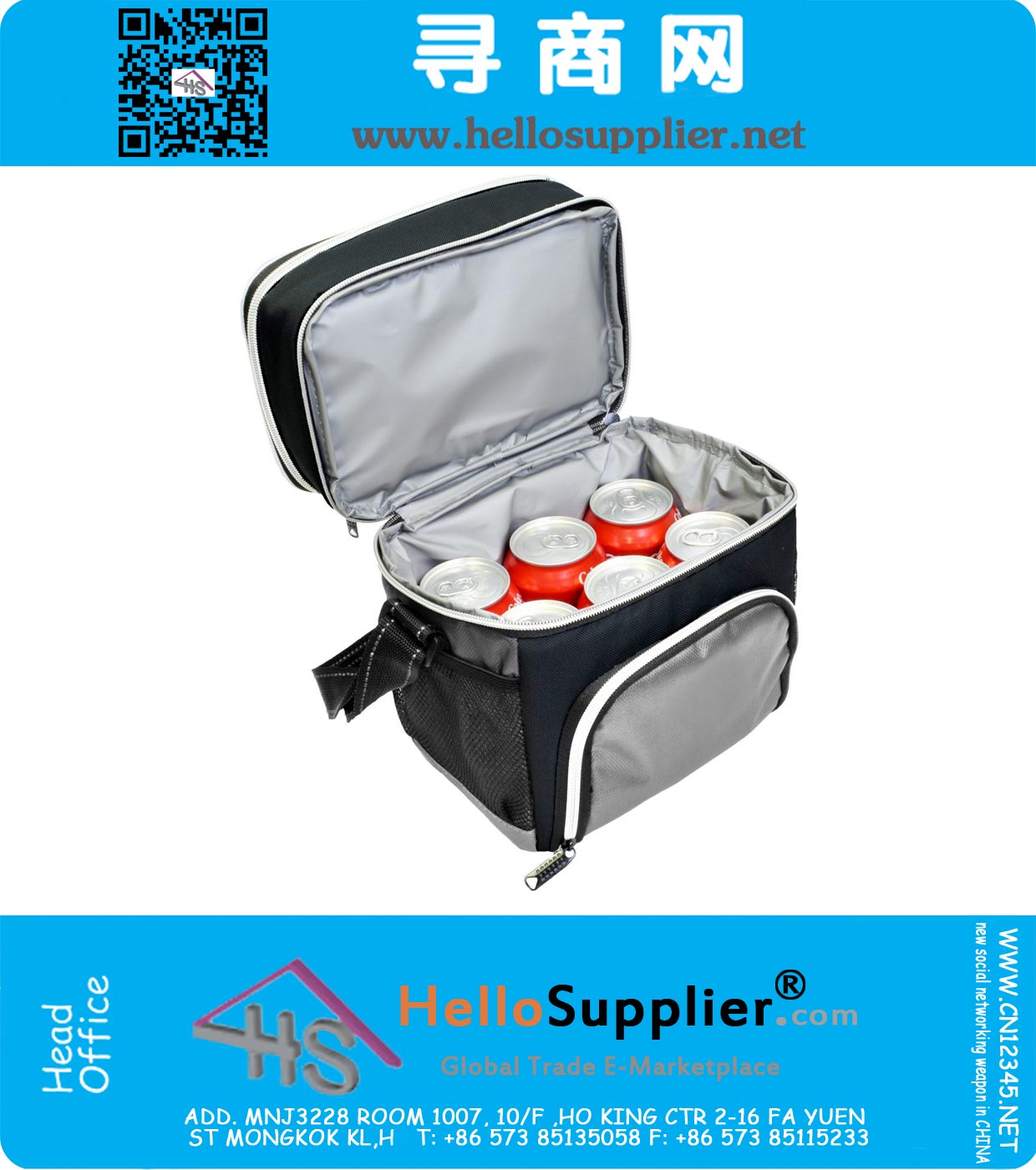 600D Lunch Bag Cooler Tote 