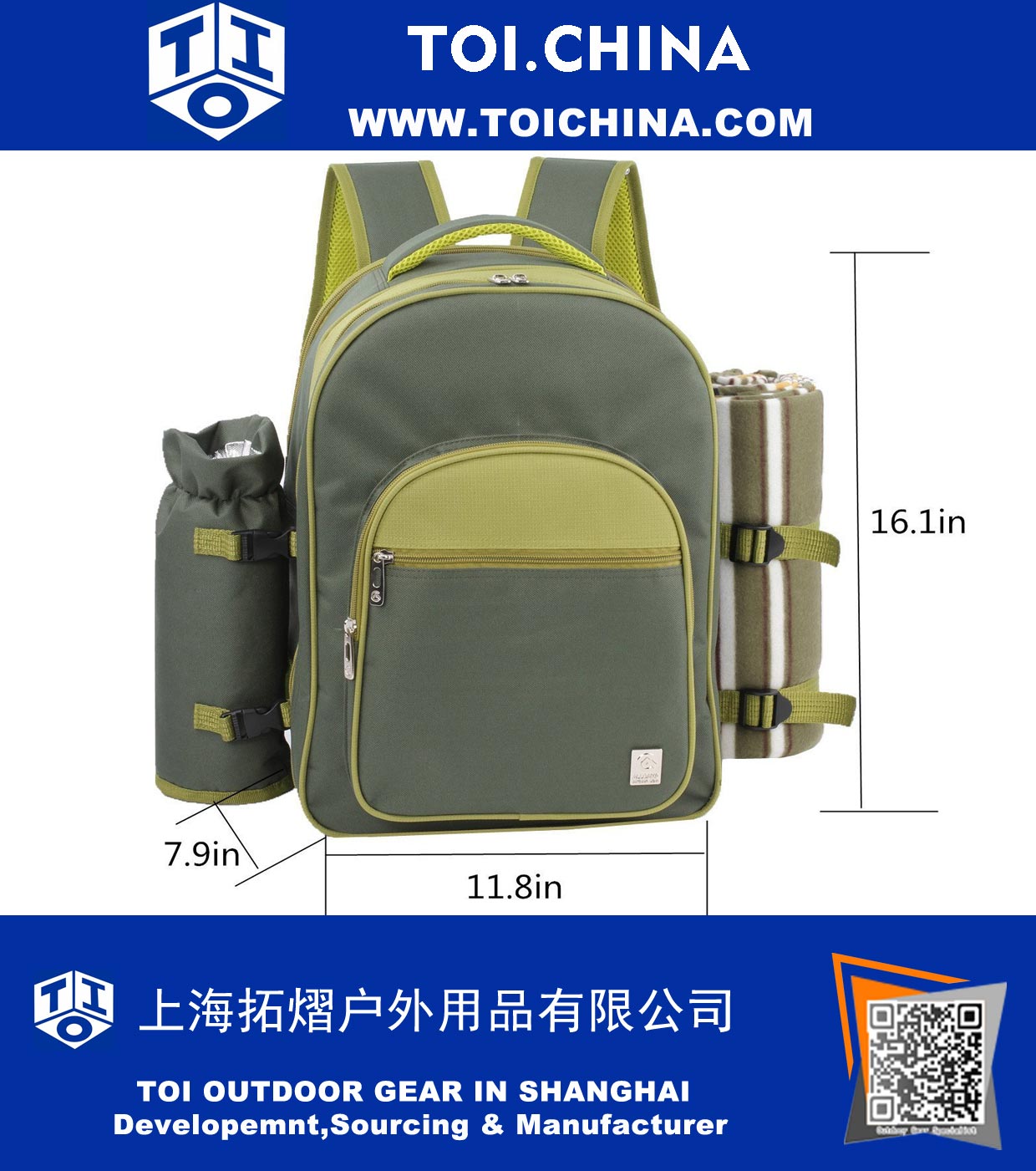 Picnic Backpack for 4 Person