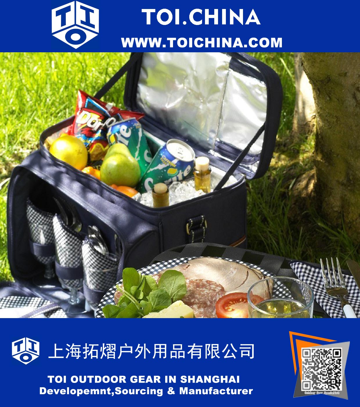 Equipped Picnic Cooler