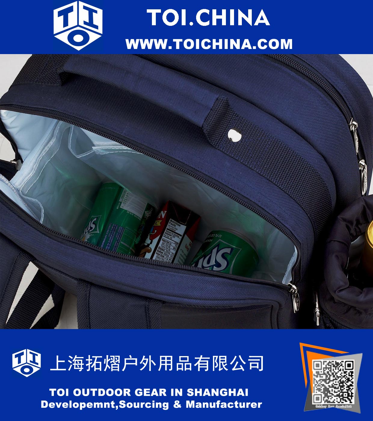 Deluxe Equipped 2 Person Picnic Backpack Deluxe Equipped 2 Person Picnic Backpack