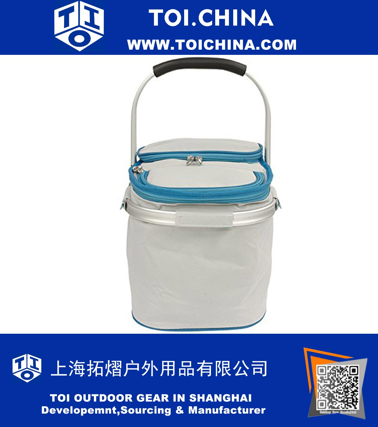 Collapsible Insulated Picnic Basket