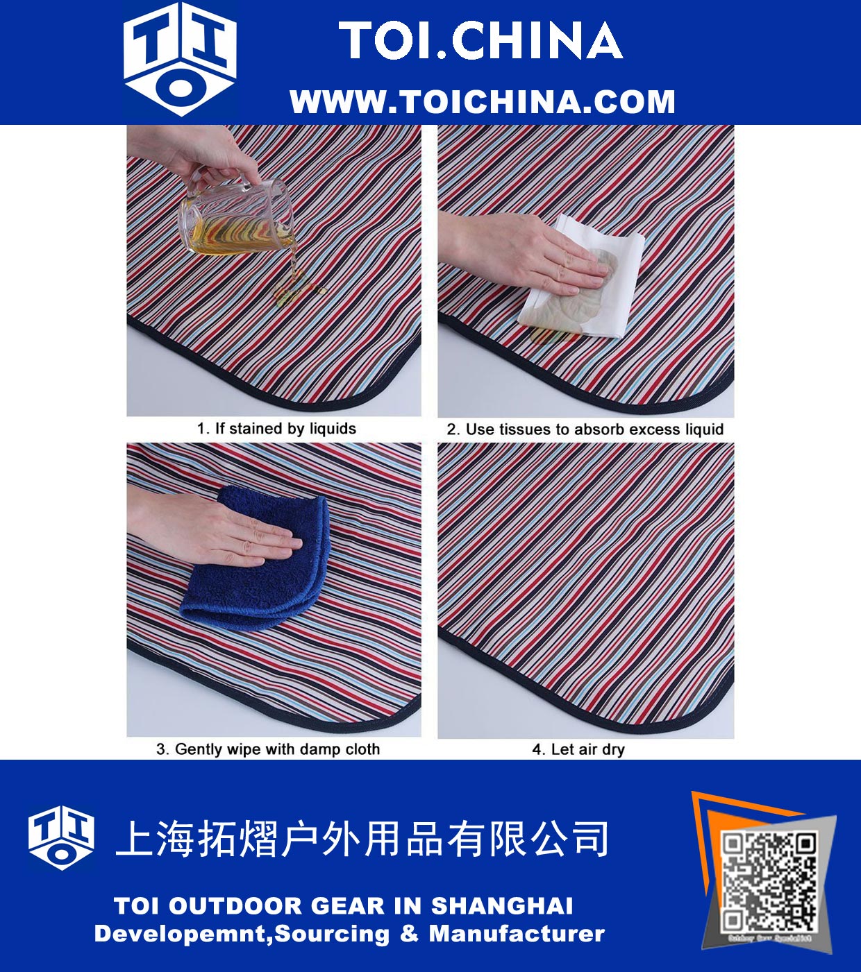 Foldable Large Picnic Blanket