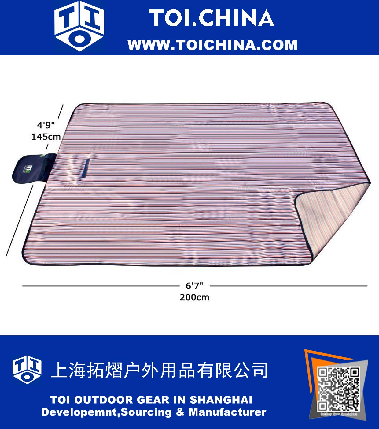 Foldable Large Picnic Blanket