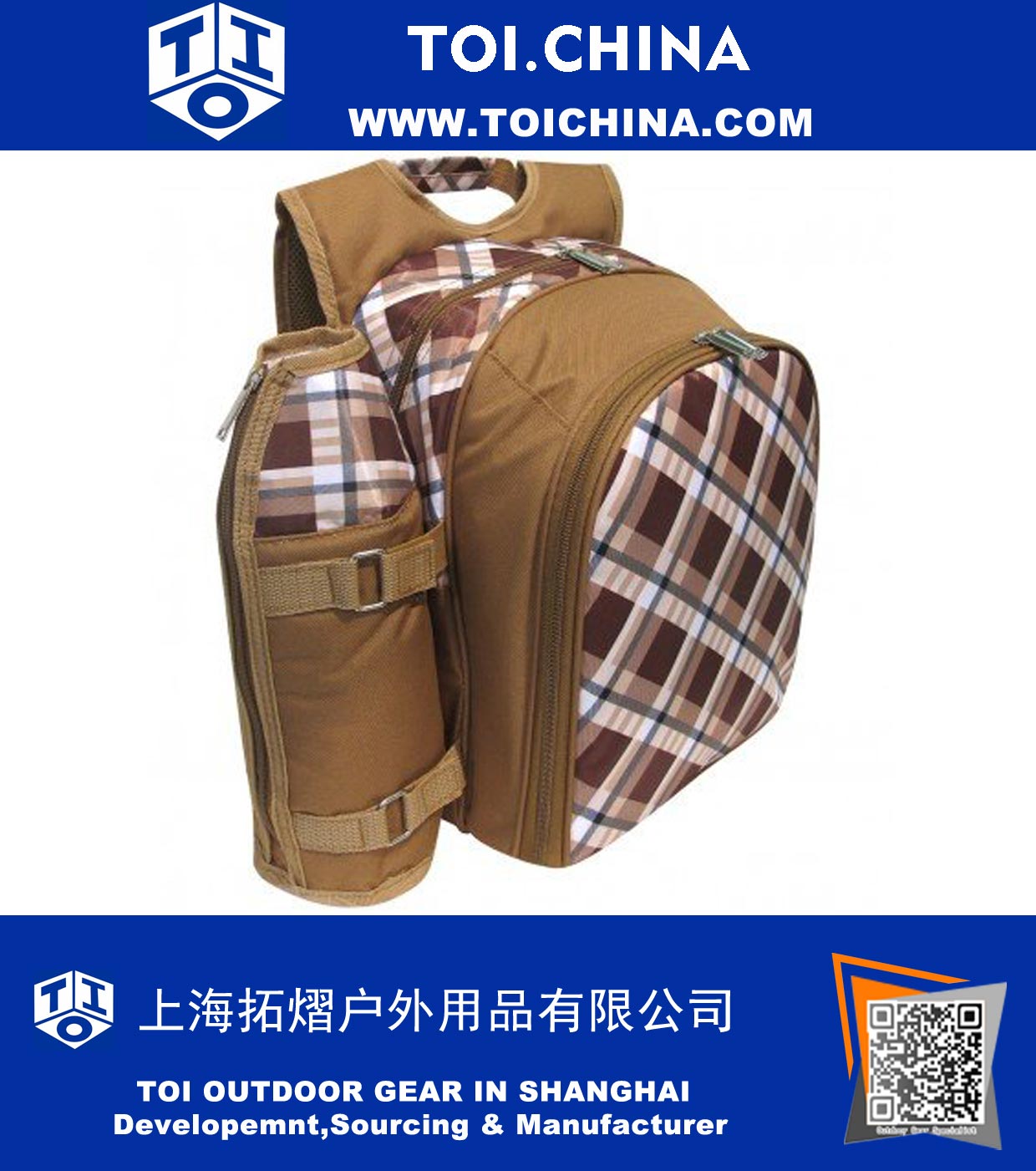 4 Person Set Picnic Backpack 