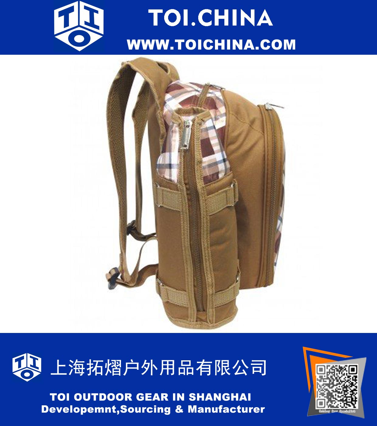 4 Person Set Picnic Backpack 