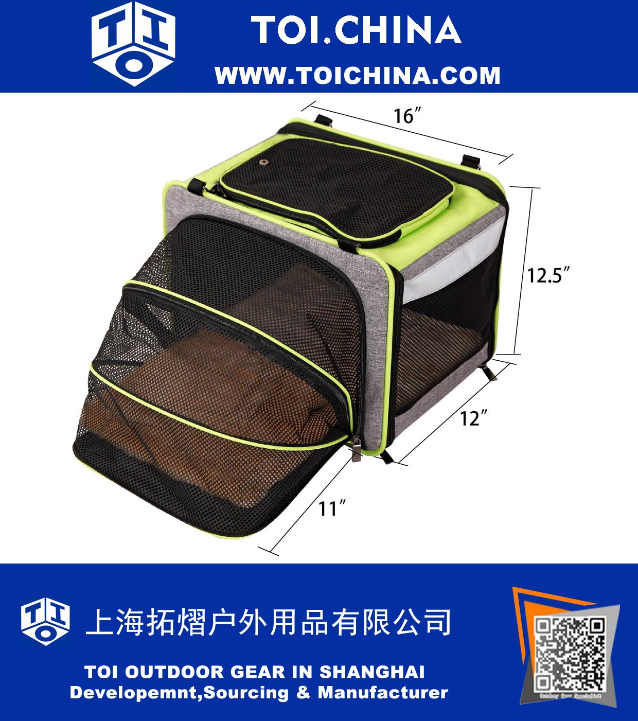 Pet Carrier For Bicycle