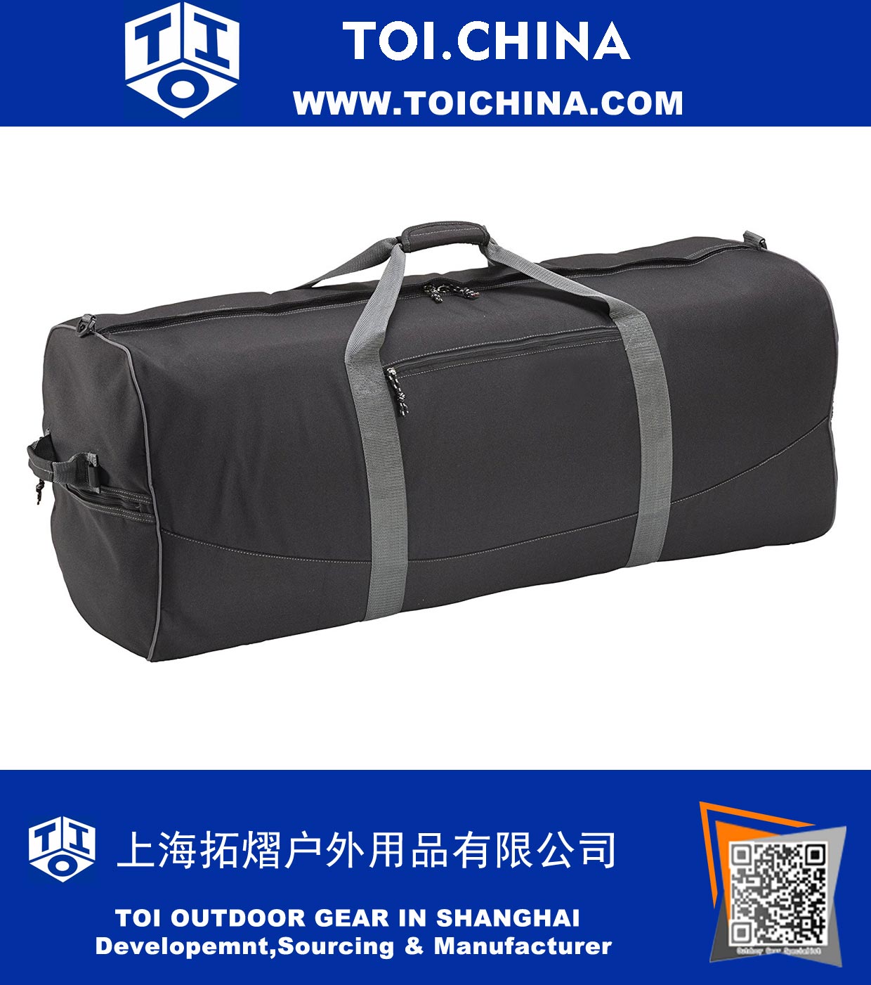 900D Water-Resistant Outdoor Cargo Duffel Bag