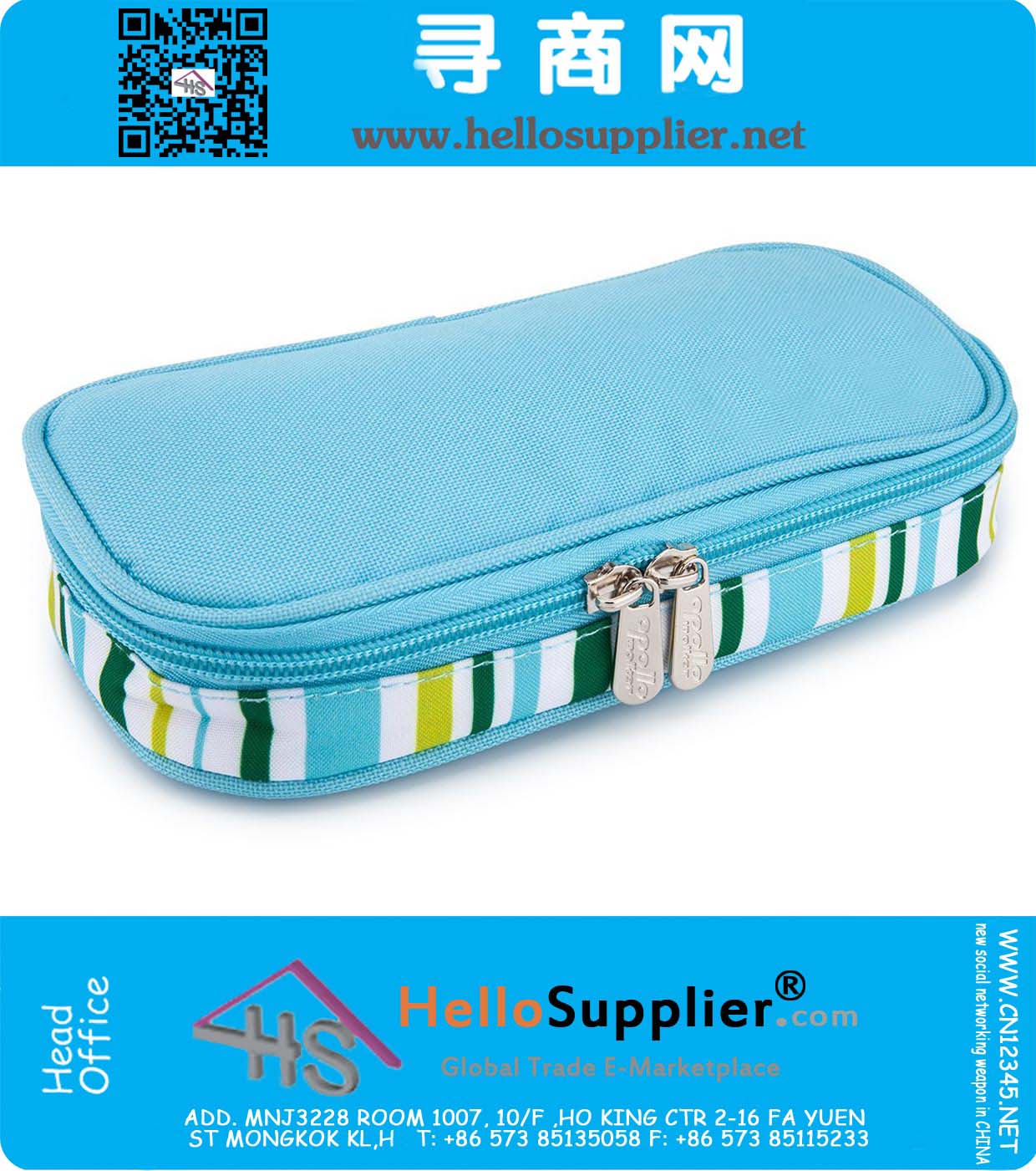 Cooler Case Bolsa portátil de viaje médica para el refrigerador