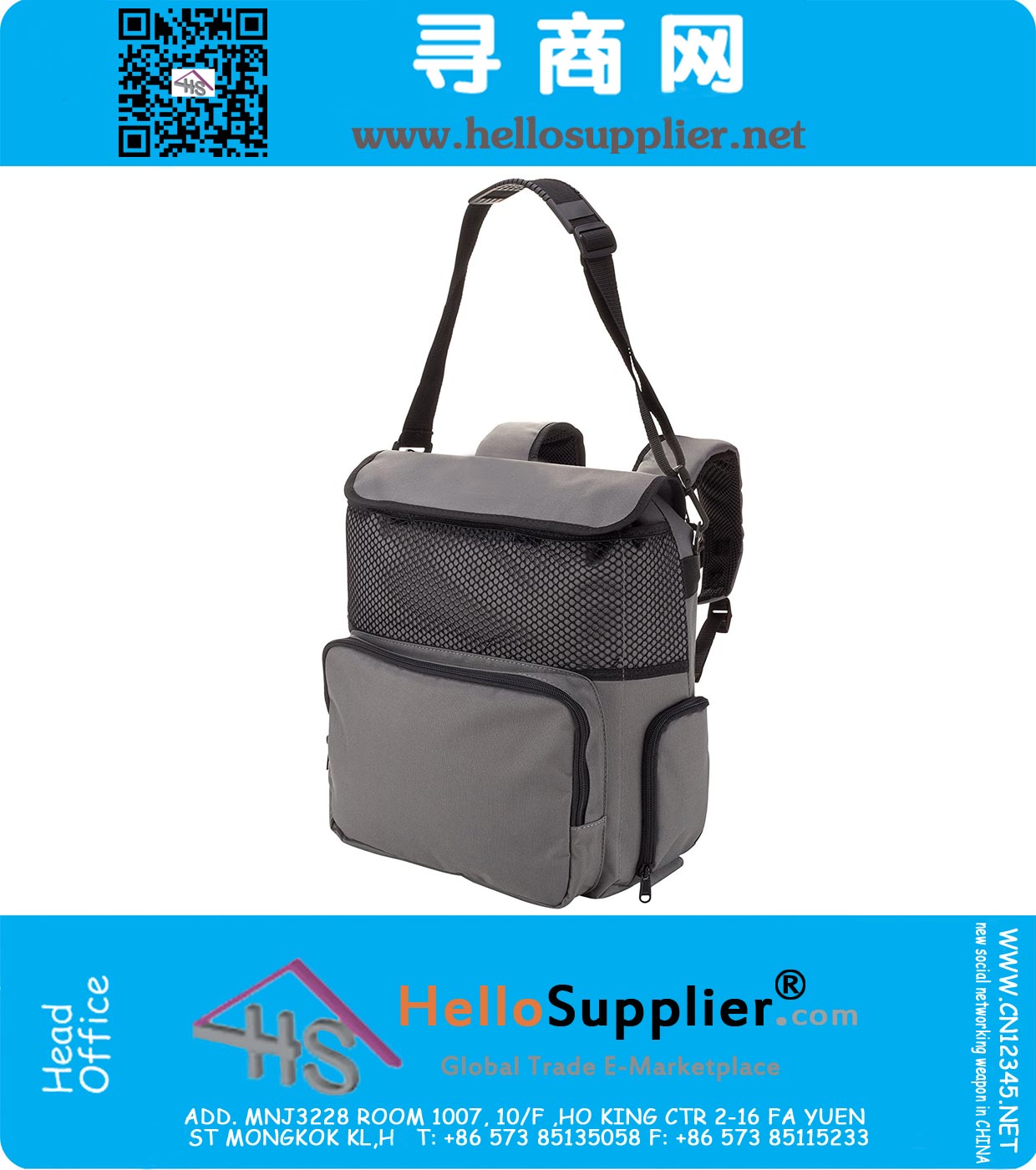 Coolers Mochila Soft Cooler con Aislamiento de Alta Densidad, 18-Can