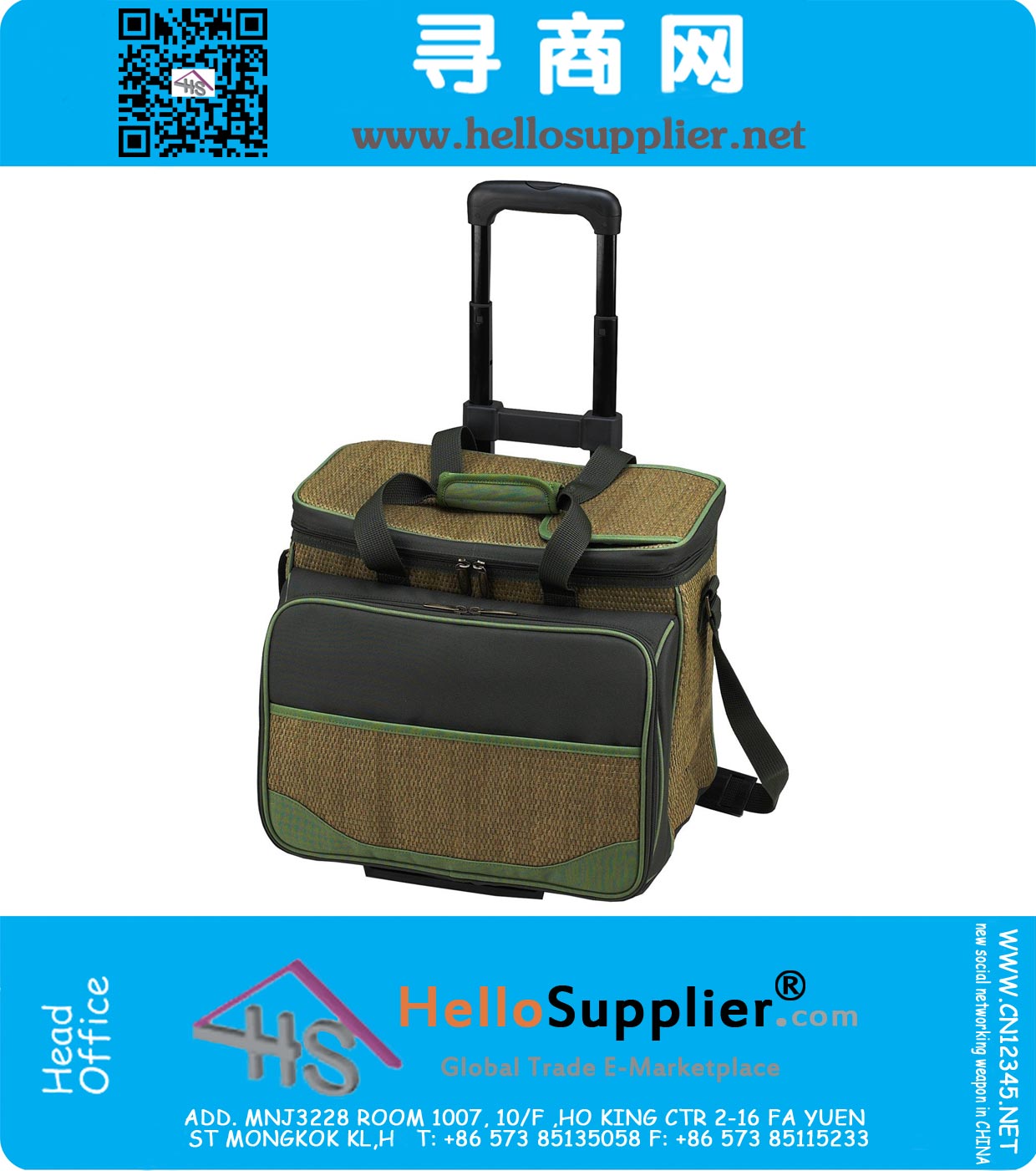 Eco Picnic Cooler for 4 with Wheels Eco Picnic Cooler for 4 with Wheels