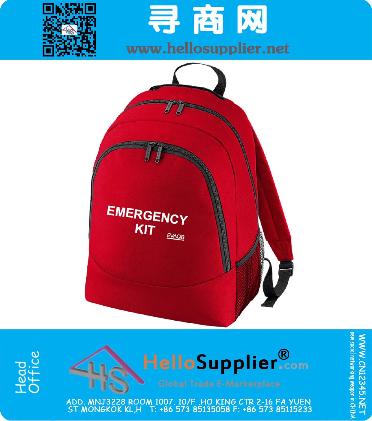 Emergency Equipment Backpack