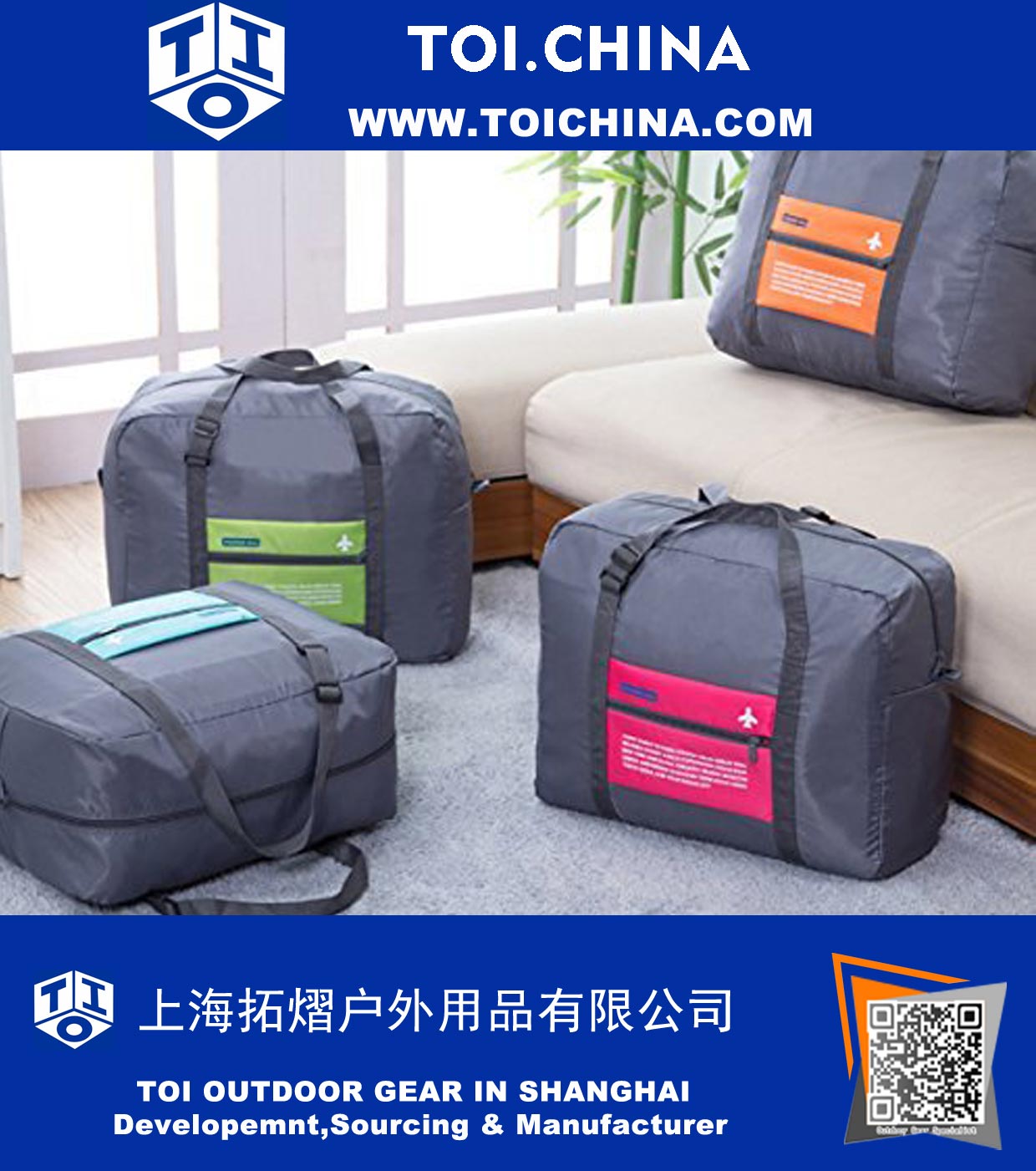 Foldable Travel Duffel Bag