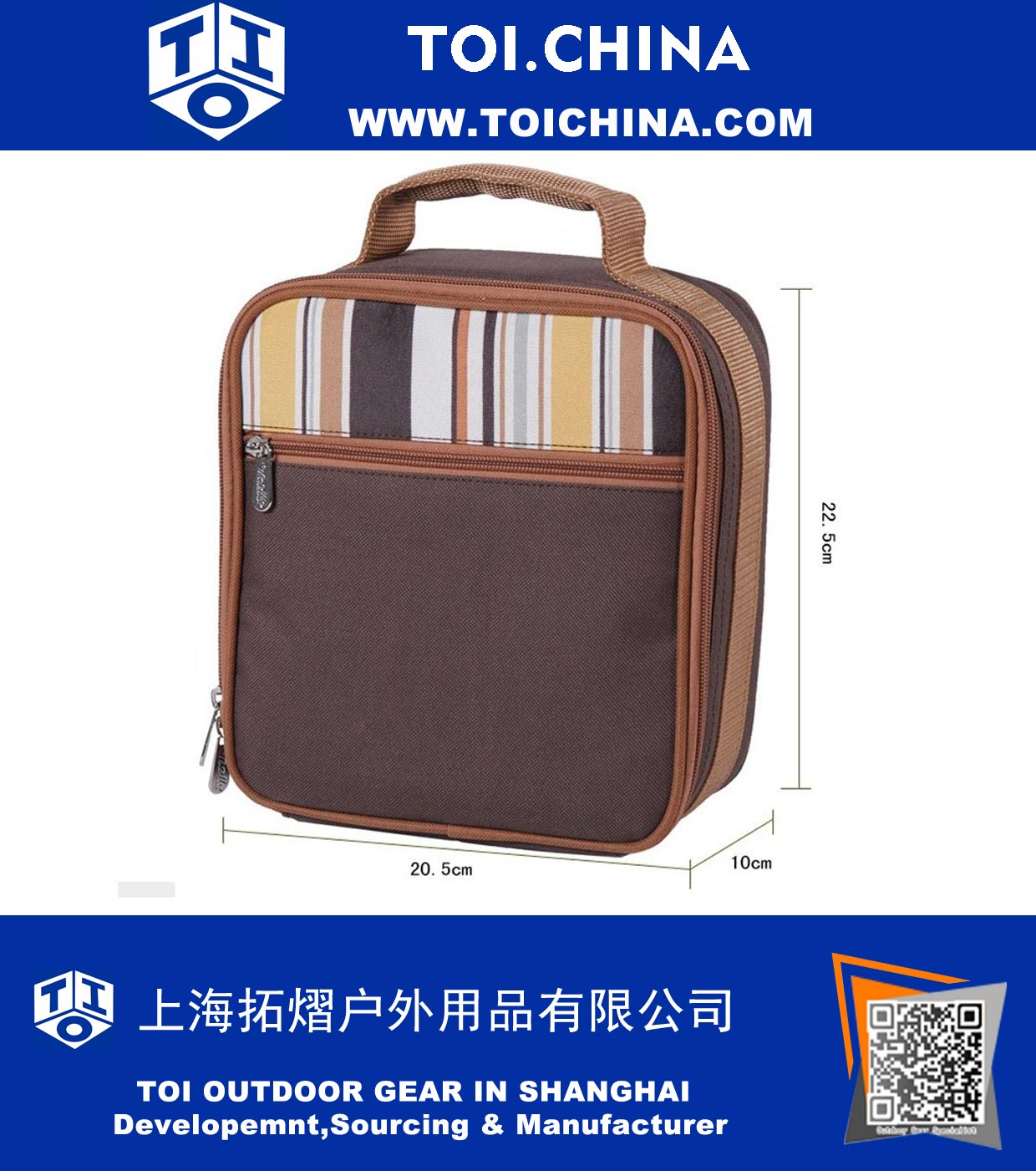 Insulated Cooler Bag Mobile Cooler Lunch Tote
