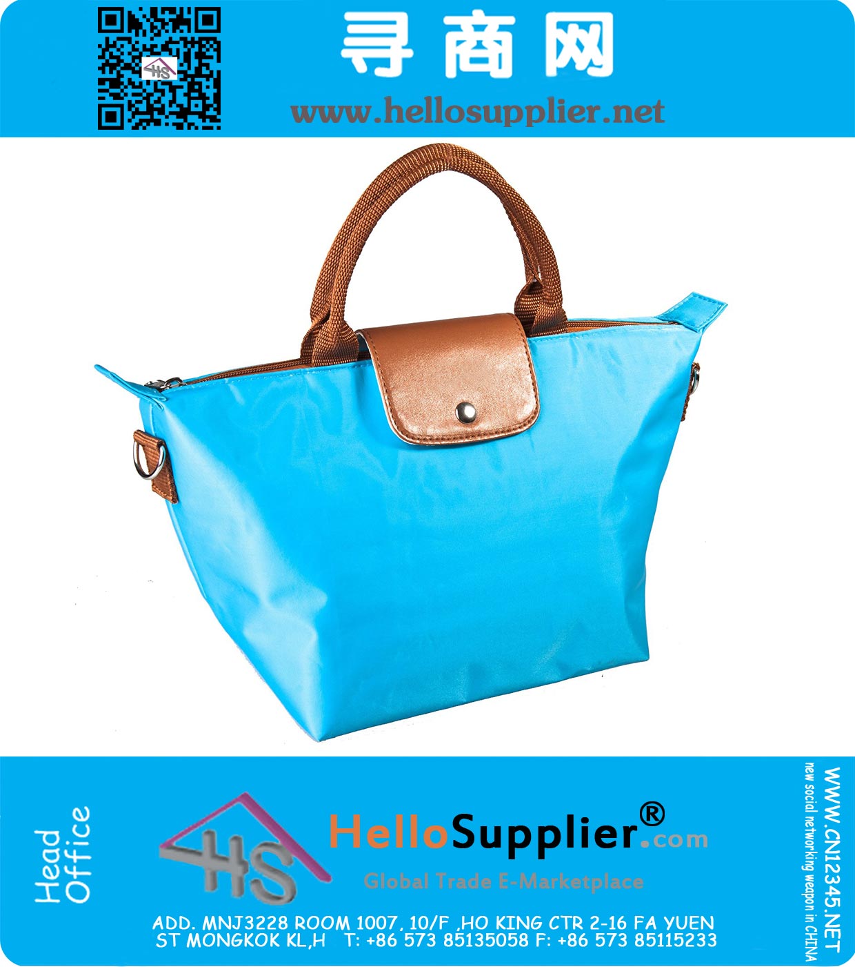 Isolierte Fashion Lunch Tote