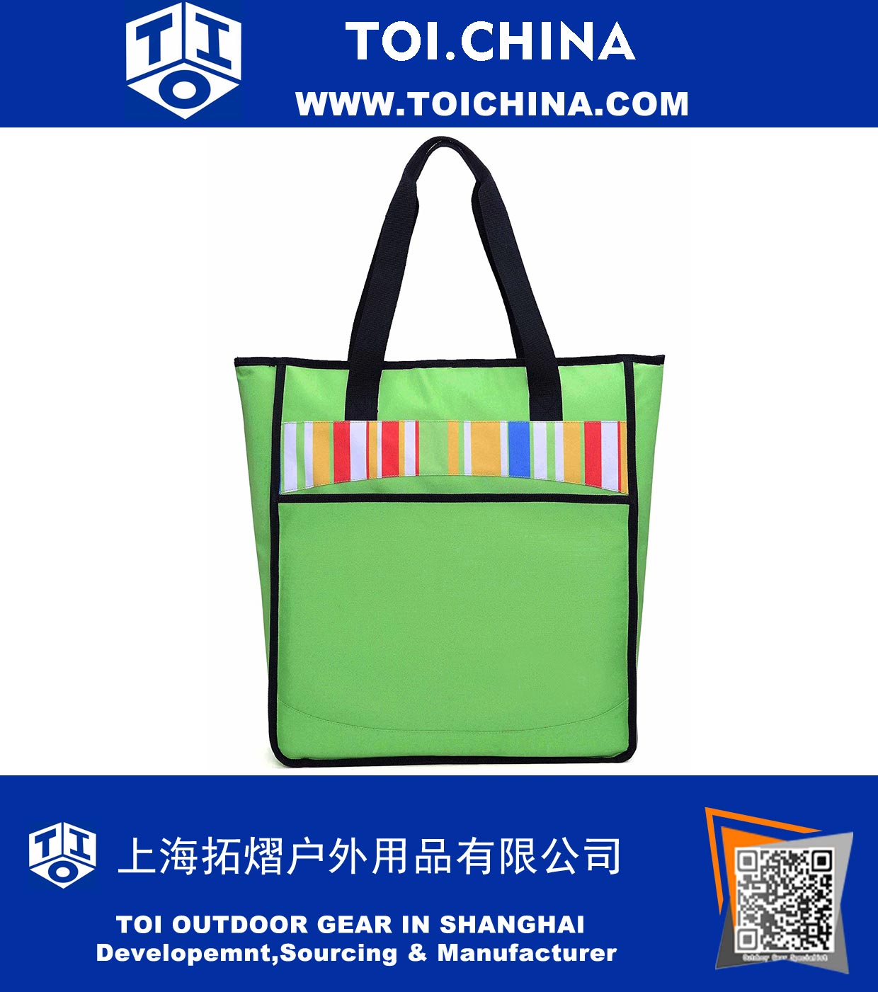 Insulated Grocery Bags Thermal Shopping Tote with Zipper