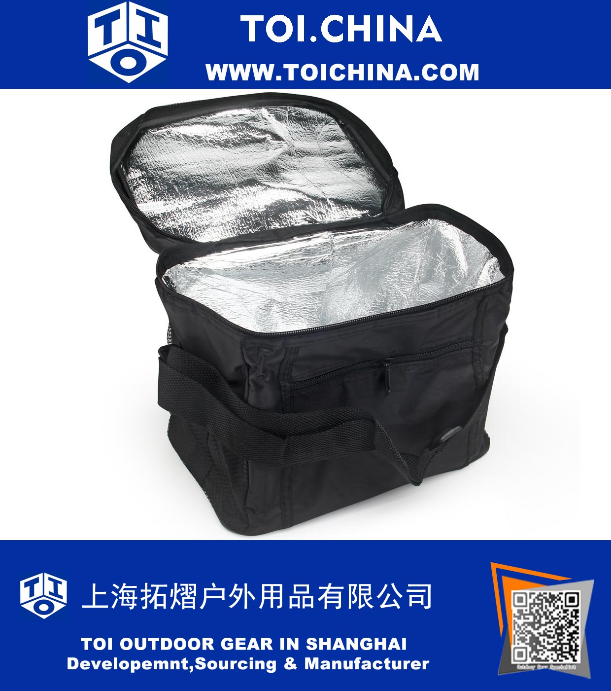 Large Insulated Lunch Tote Bag Cooler Box