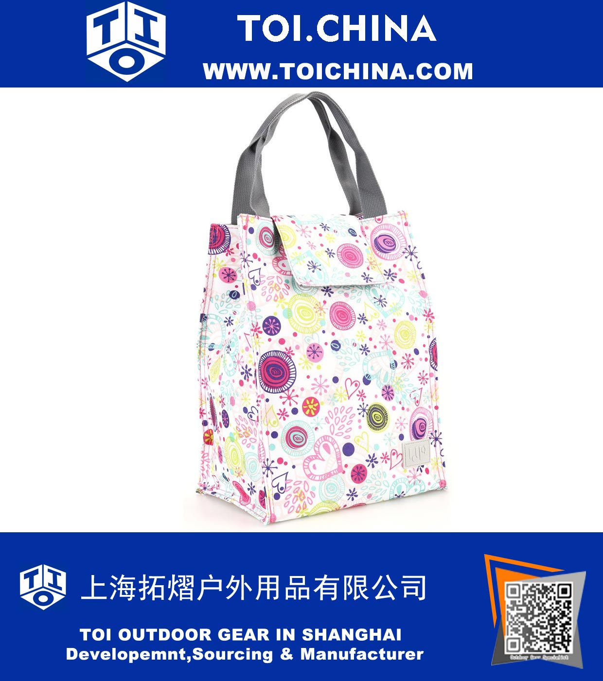 Lunch bag with insulated liner