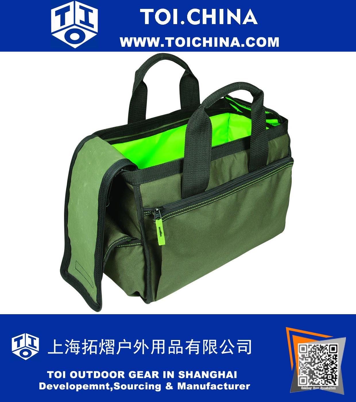 Bolsa con tapa cerrada multi-tackle