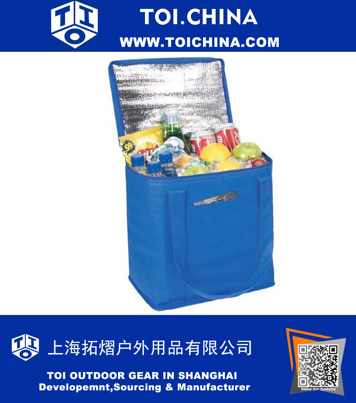 Non-Woven Picknick Lunch Cooler Tasche