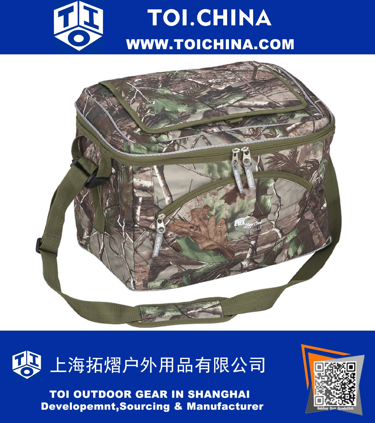 Outdoor Soft Sided Cooler with ArcticShield Technology