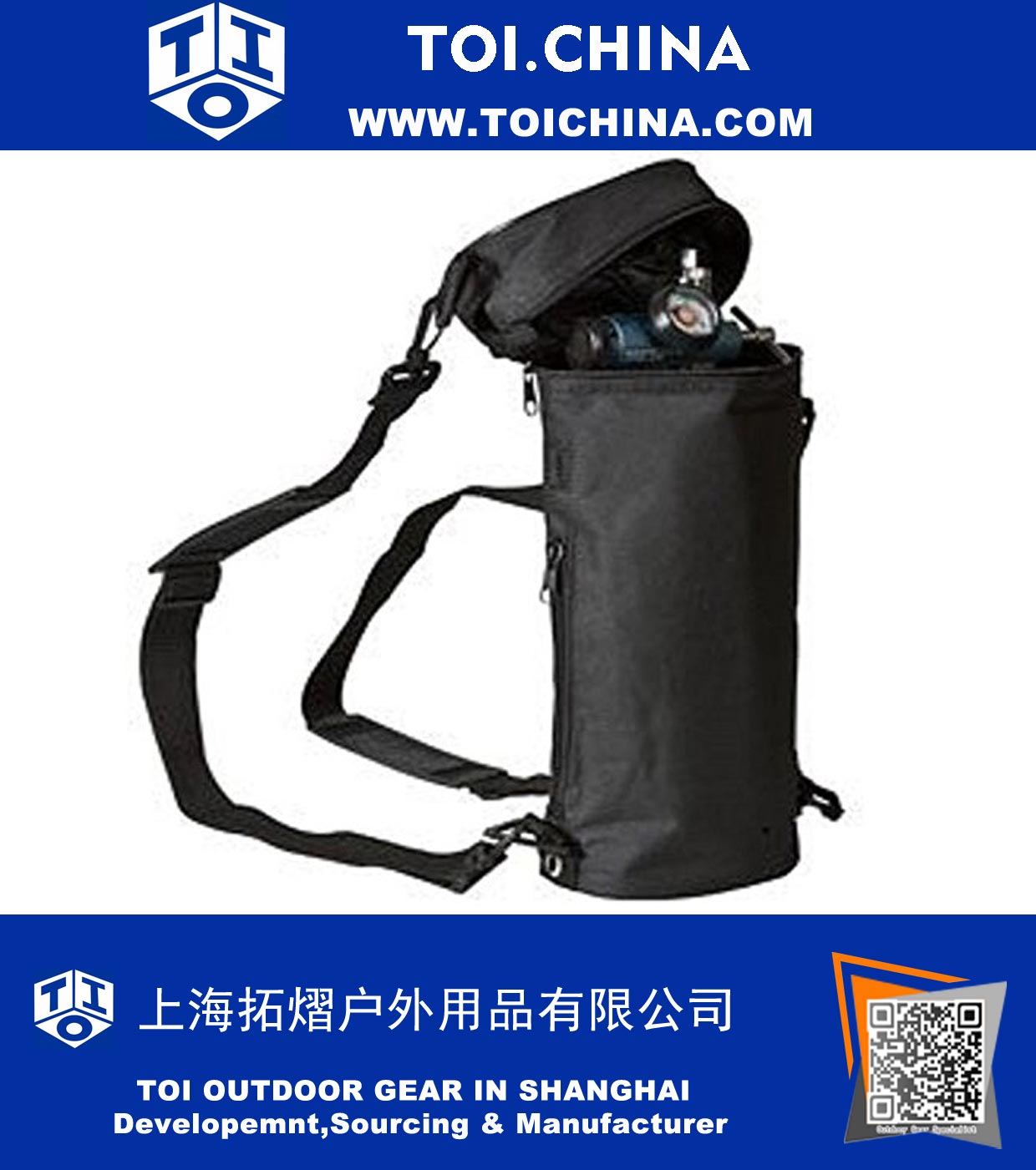 Oxygen Cylinder Backpack Bag