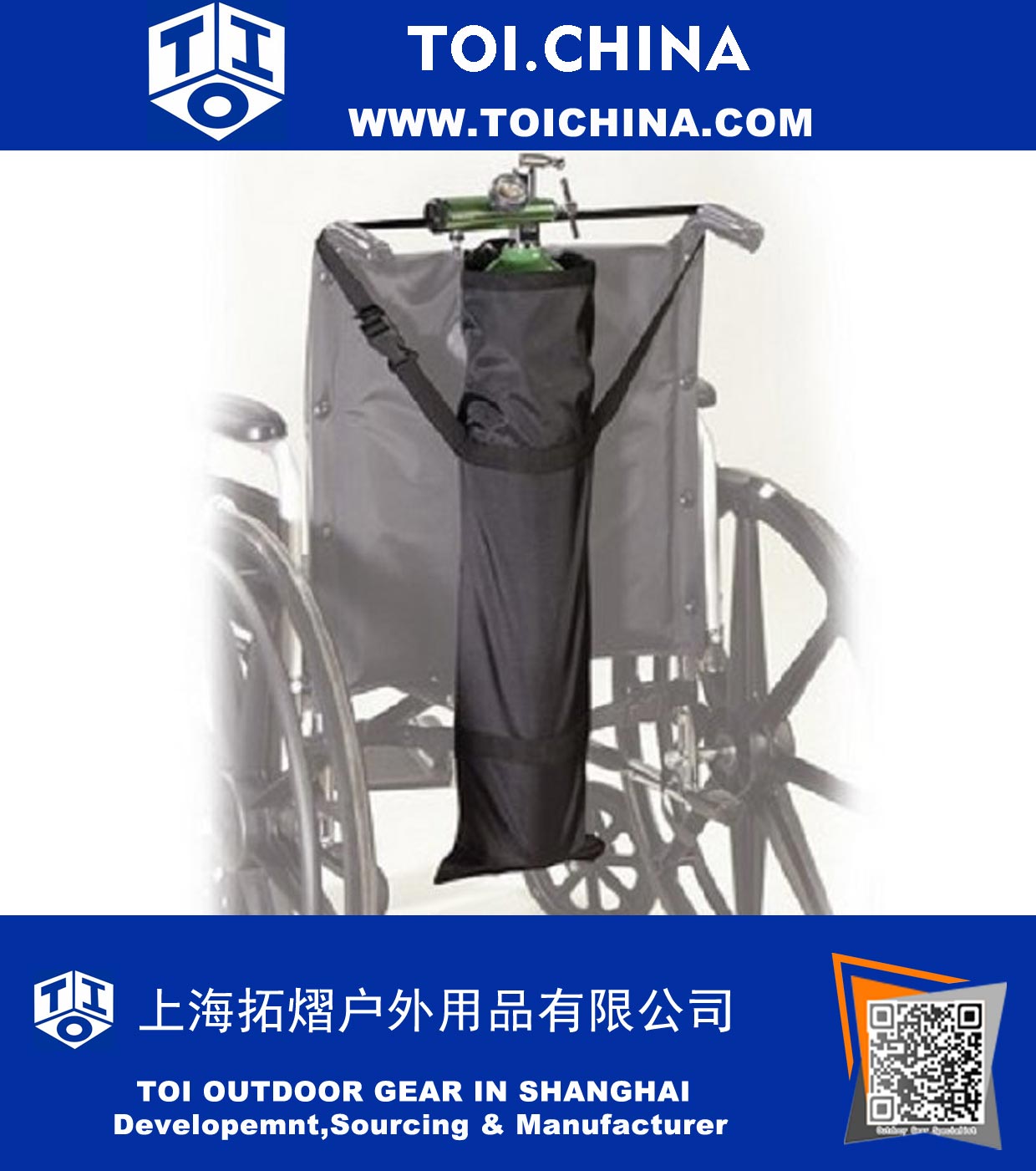 Oxygen Wheelchair Bag Oxygen Tank Holder for Cylinders