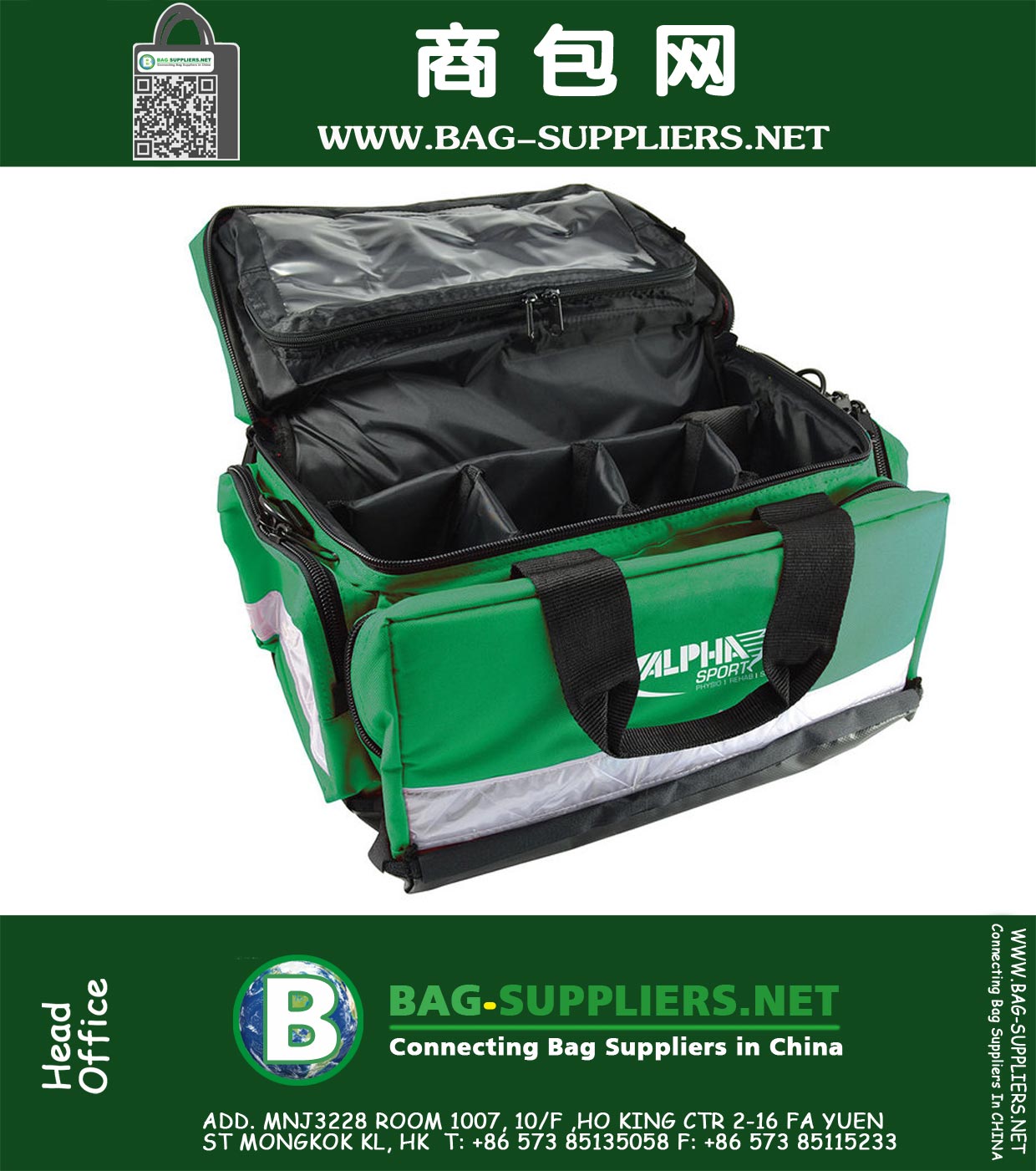 Paramedic Green Kit Bag