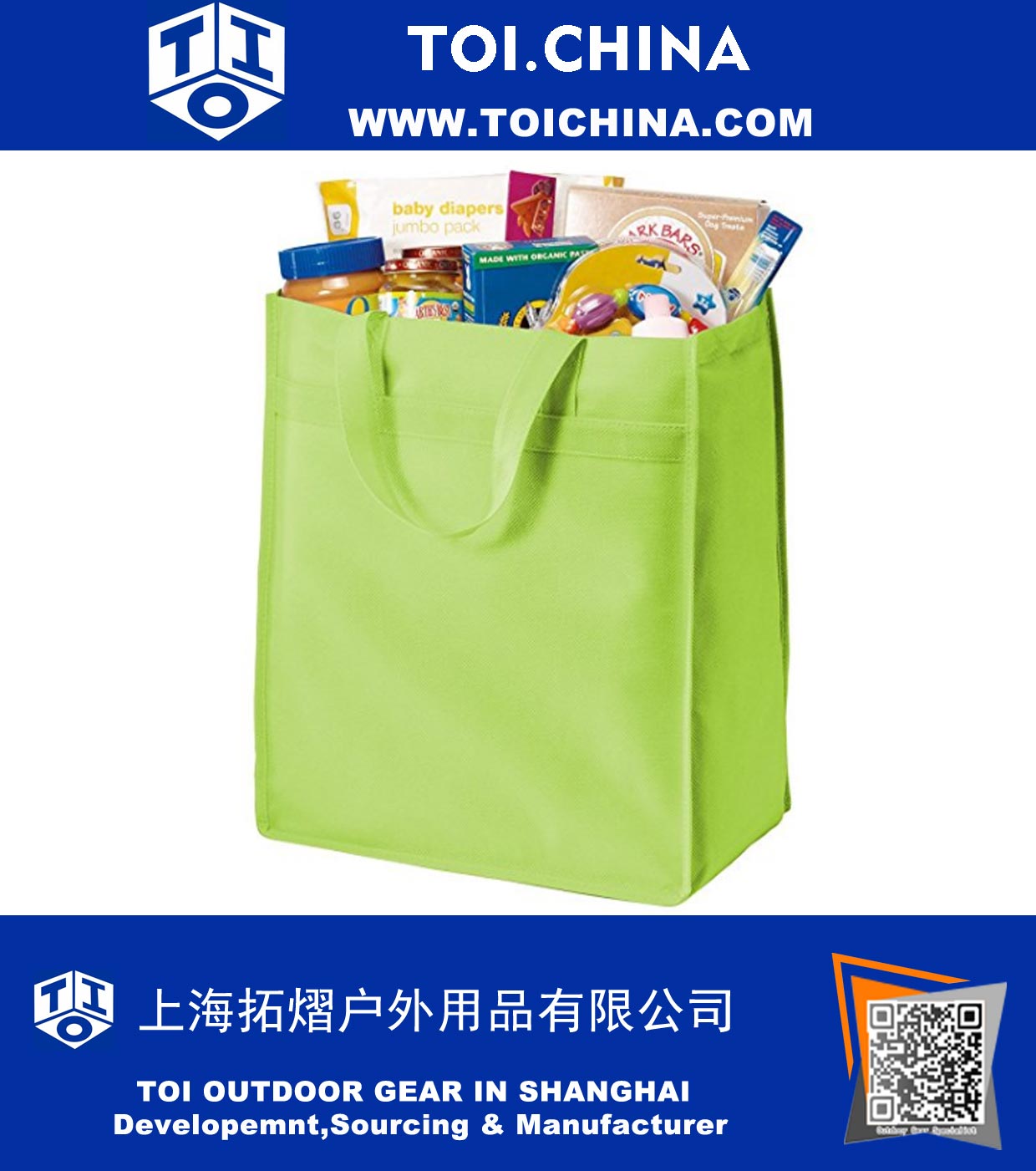 Polypropylene Grocery Shopping Tote Bags