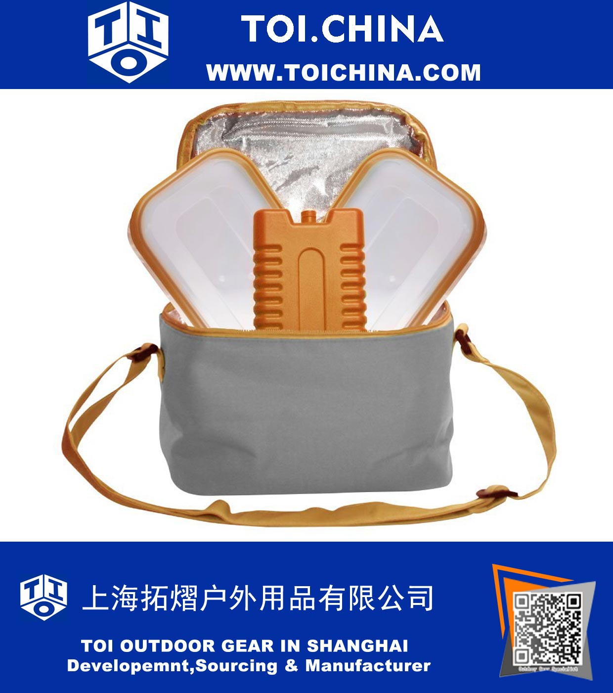 Yeniden Kullanılabilir Premium İzoleli Ağır Tote Lunch Bag