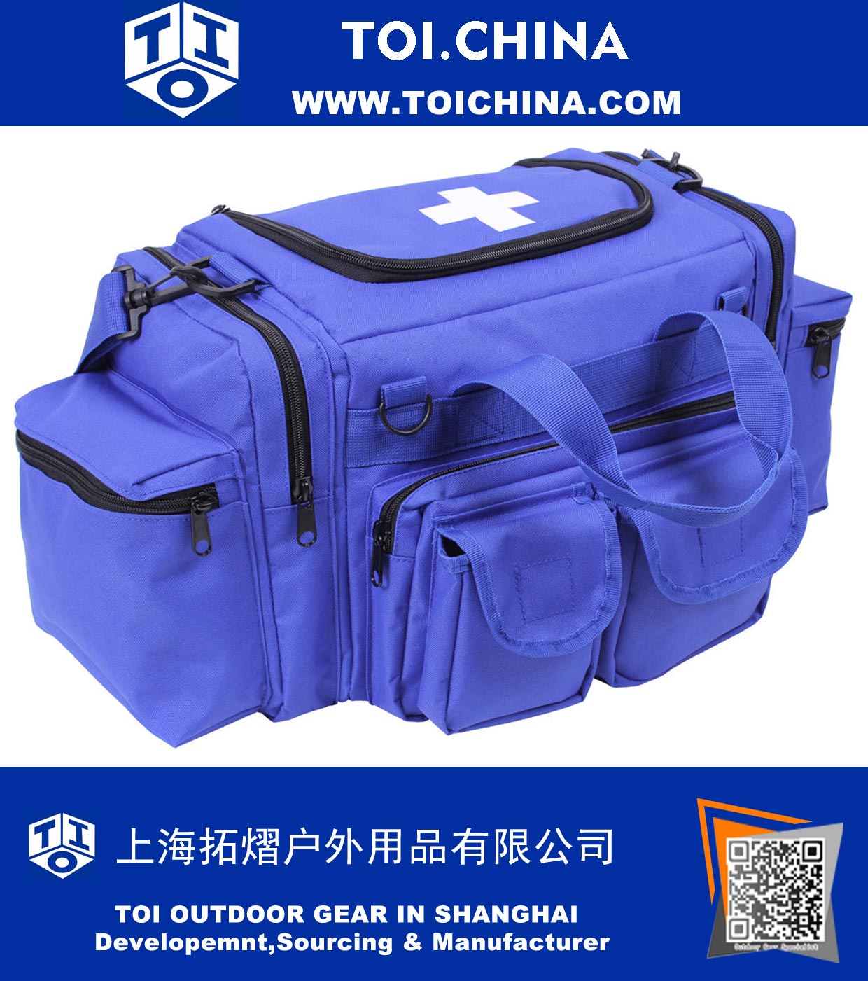 Trousse de transport d'urgence tactique EMT