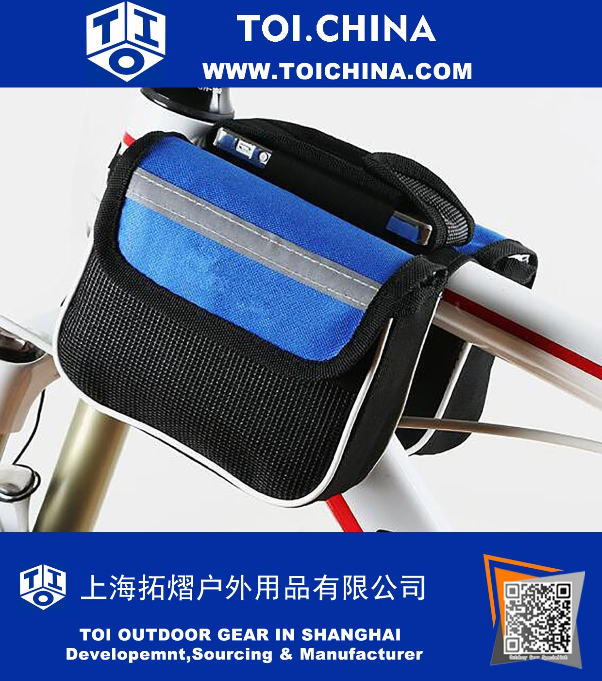 Bolso de bicicleta de estilo resistente al agua