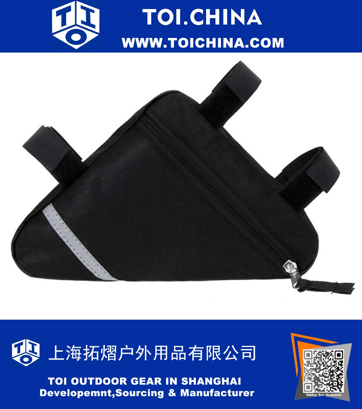 Waterproof Triangle Cycling Bike Bicycle Front Tube Frame Pouch Saddle Bag Case