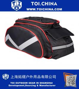 13L Mountain Road Bicycle Bag Cycling Rear Rack Tail Seat Trunk Bag
