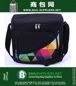 14-can Insulated Lunch Bag Kit Bag Leak Proof Cooler Tote for Picnic, Camping, Beach