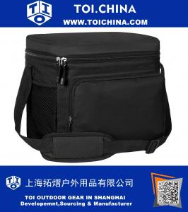 Sac isotherme 16 canettes pour boîte à lunch avec sangle réglable et 2 poches filet