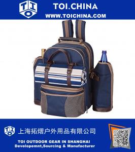 4 Person Picnic Backpacks