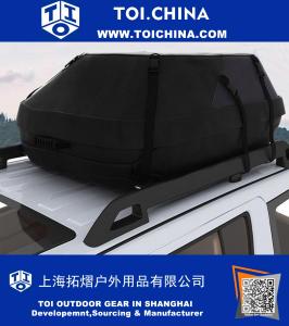 Sac de transporteur universel de cargaison de toit imperméable de 20 cubes, sac de cargaison de toit de plateau d'attelage pour voyager, voitures, fourgonnettes