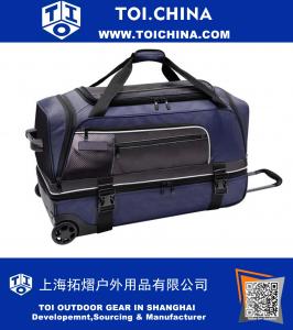 30-inch Drop-bottom Rolling Upright Duffel Bag