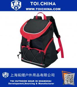 Backpack Cooler Wide Bottom Designed to Stand Securely for Easy Access