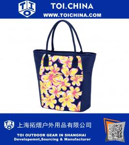 Tote floral do refrigerador da praia