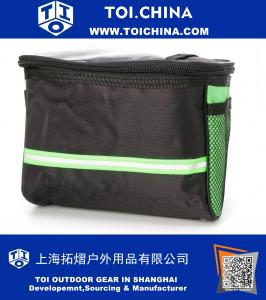 Bicycle Bike Cycling Handlebar Bag Front Frame Tube Pouch Basket Pannier Outdoor