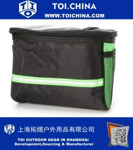 
Bicicleta Bicicleta Ciclismo Handlebar Bag Quadro Frontal Tube Pouch Basket Pannier Outdoor
